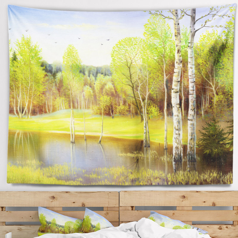 Polyester Tapestry, 32" H x 39" W