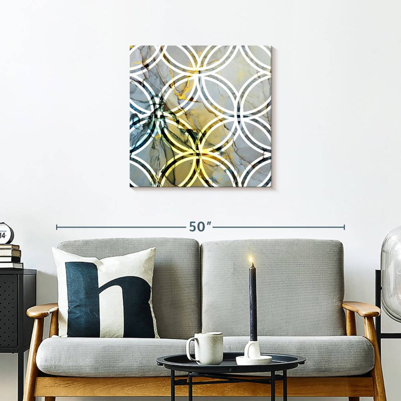 Avery Overlapping Circles, 24" H x 24" W