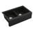 Karran Quartz 34'' X 21-1/4'' 50/50 Double Bowl Farmhouse/Apron Front Kitchen Sink Kit-49947601