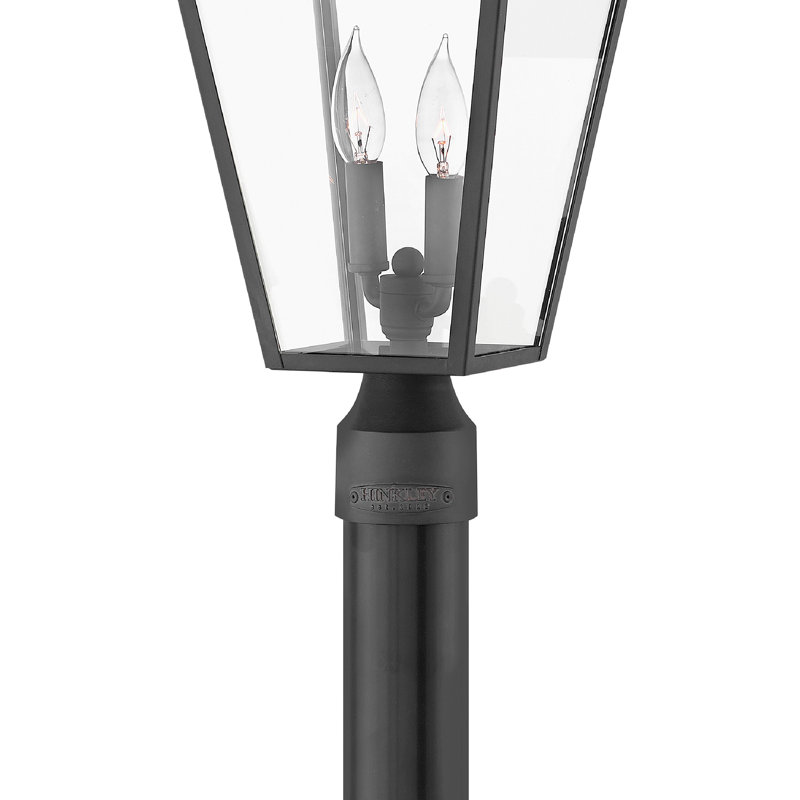 Alford Place 2-Light Lantern Head, Museum Black