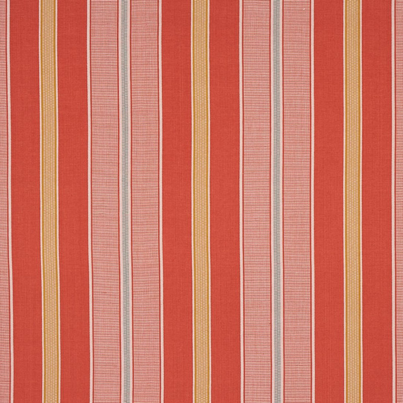 Schumacher x A Rum Fellow Scoop Hand Woven Stripe Fabric