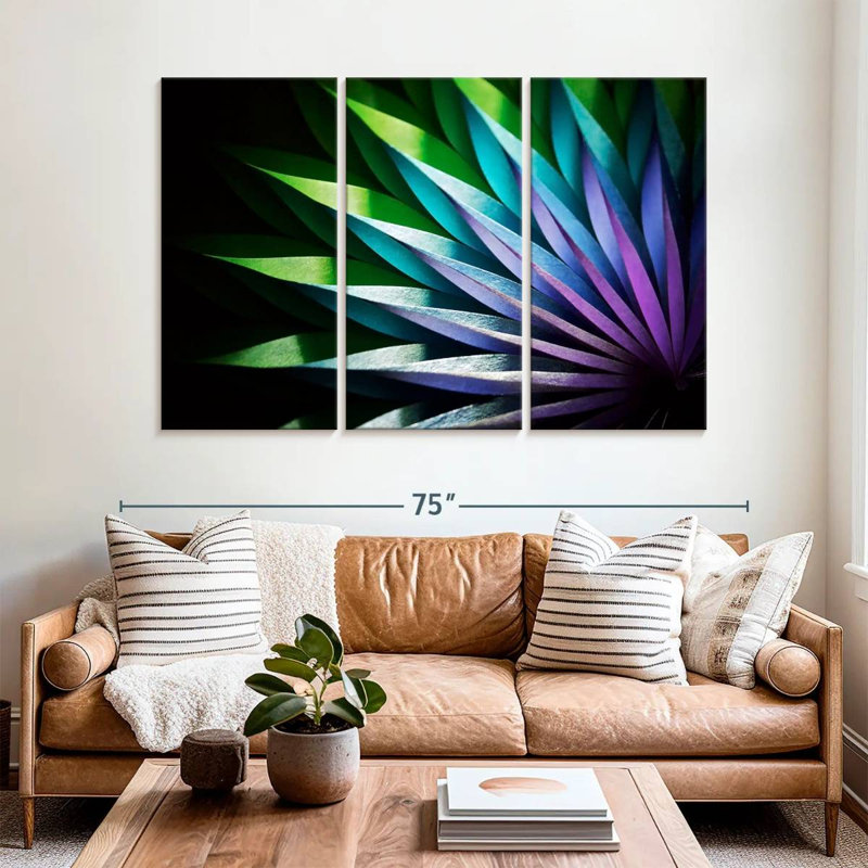 Avery Colored Paper Flower, 42" H x 65" W