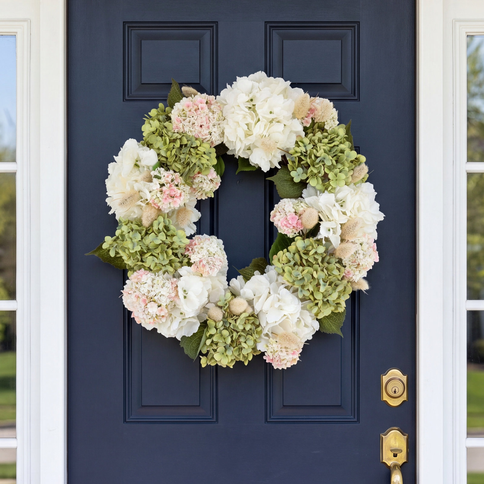 Melva 23" Hydrangea Wreath