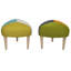 Solid + Manufactured Wood Accent Stool
