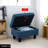 Keevha 28.5''Wide Rectangle Solid Colour Storage Ottoman-972880107