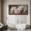 "Flower Blossom Elegant Pe pivoines in Bloom", impression florale sur toile-98042320-111176758