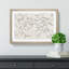 Cranes by Katsushika Hokusai - Framed Print-55490395-55490399