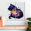 Chat mauve Brampt - Croisière Astro-109086095