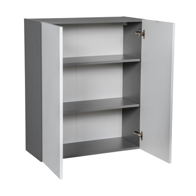 WALLKITCHENS 24 W x 12 D x 36 H Particleboard Open Wall Cabitet with doors in Matte