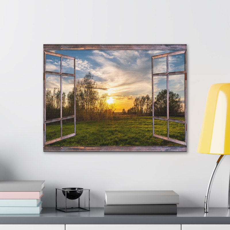 No Frame Print on Canvas, 18cm H x 24cm W