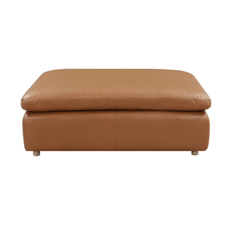 Repose-pieds modulaire en cuir Brighton