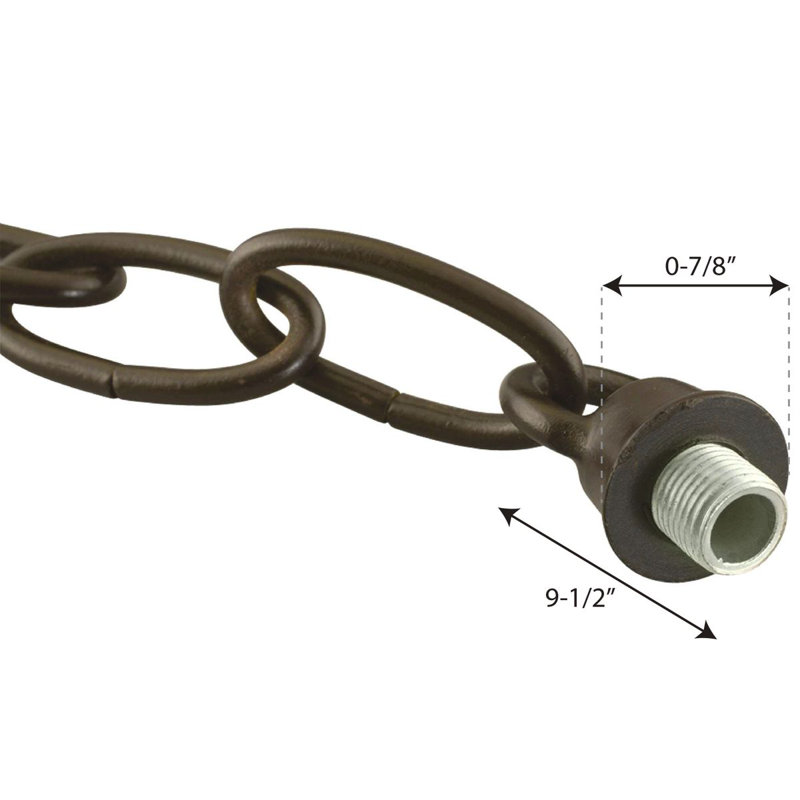 Loop and Chain Hang Kit, Brushed Nickel