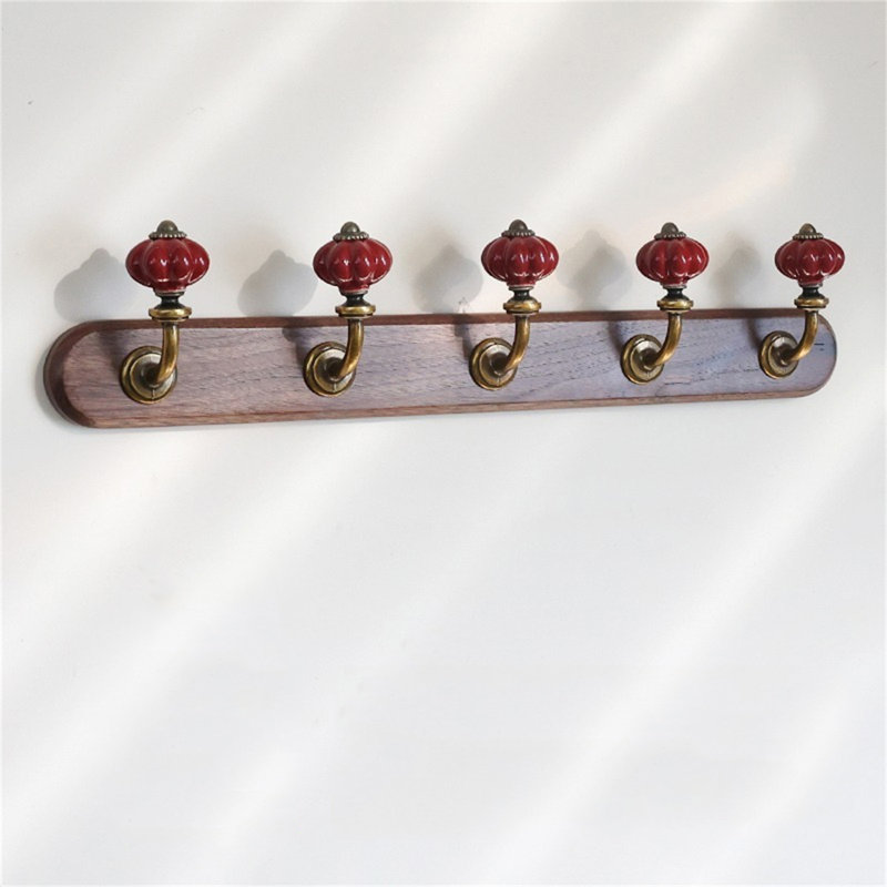 Wall Mounted Clothes Hanger, Red