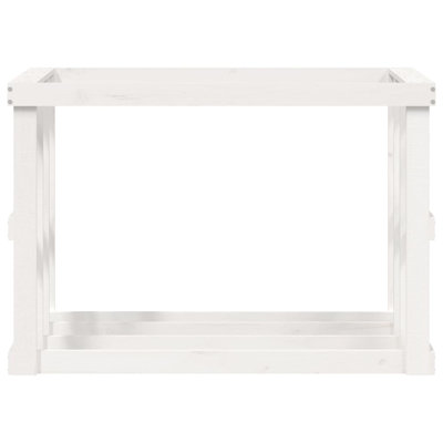 108cm W Solid Wood Log Rack