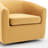 Richard  Upholstered Velvet Swivel Barrel Chair-1165934500