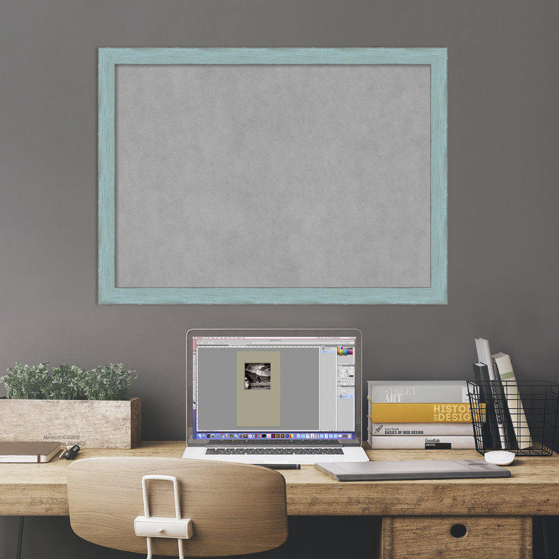 Tableau d'affichage mural magnétique, H 22 po x l 30 po