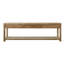 110'' W Solid Wood Console Table