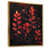 Toile avec cadre flottant or