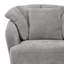 Fauteuil demi-tonneau pivotant rembourré Lakitia Rowena -2136543499