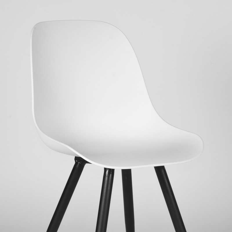 Haught 50cm H Side Chair, White