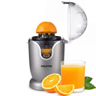 Presse-agrumes automatique Gourmia, mains libres, cône universel, moteur silencieux