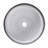 Rosefray 15.55'' Clear Glass Circular Bathroom Sink