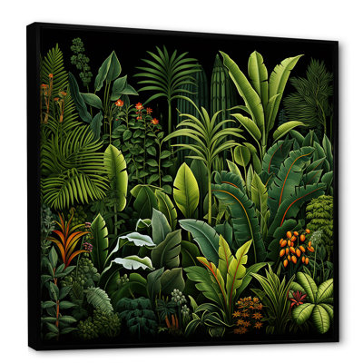 Rainforest Jungle Plants Landscape 3 - Jungle Wall Art