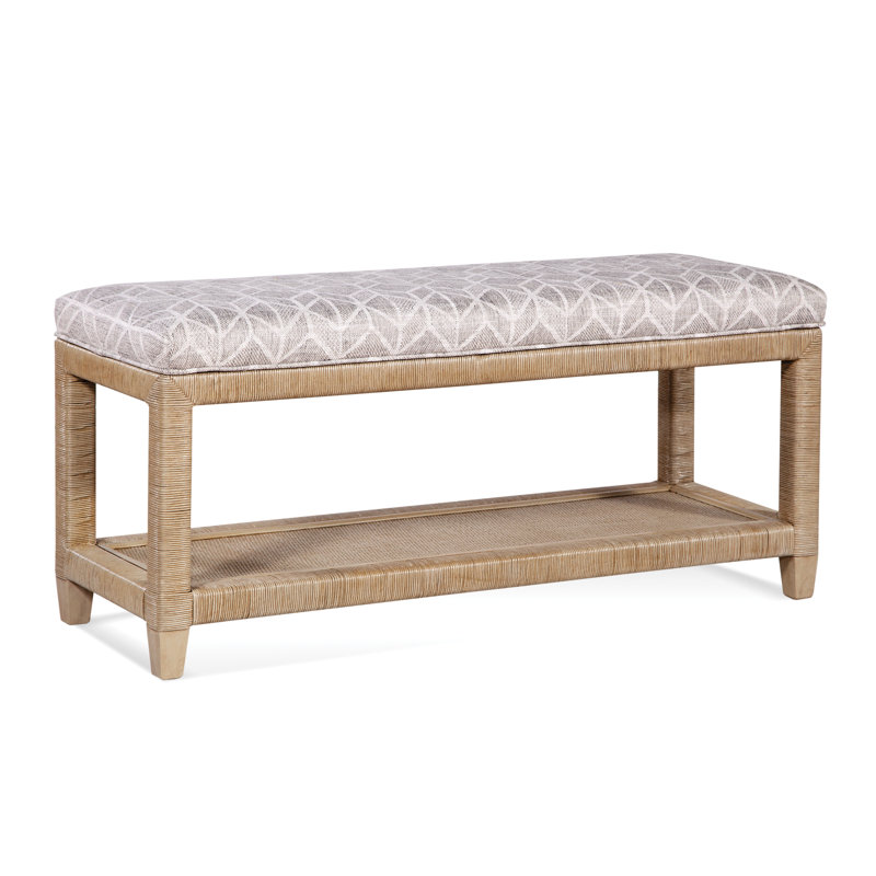 Monterey Storage Bench, Basic Blue; 0317-63, Honey
