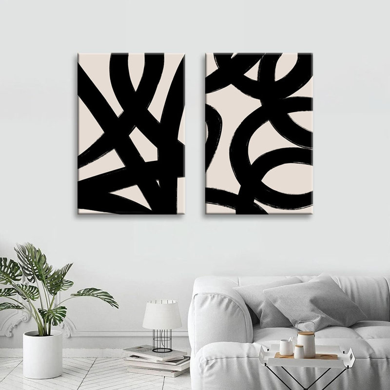 2 Piece Wrapped Canvas Print