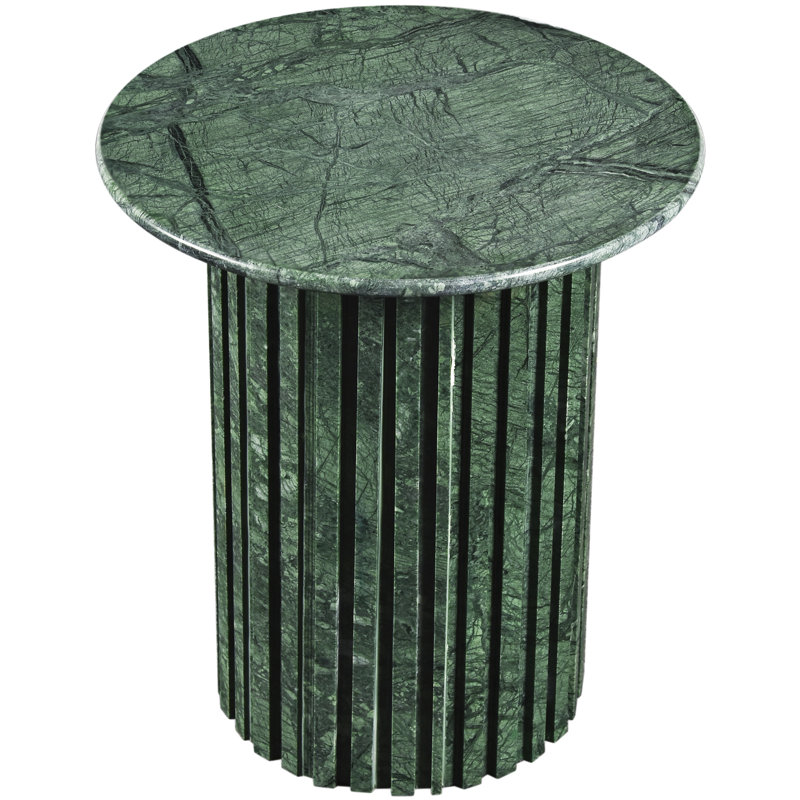 Jamary End Table, Green Marble