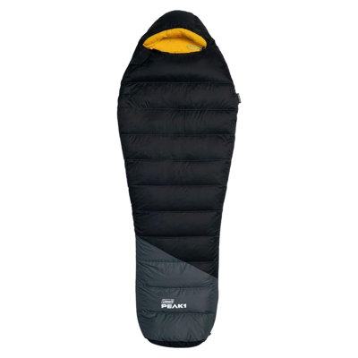 Coleman PEAK1 20 Degrees Fahrenheit 1 Person Nylon Mummy Sleeping Bag, Black
