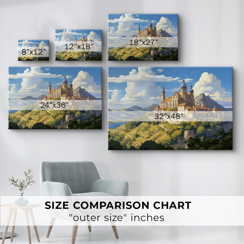 Paysage Series-C - Cavas enveloppés de galerie, 24 x 36