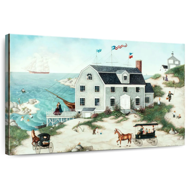 Gillard Home From The Sea, H 26 po x l 39 po
