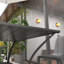 Grantsburg Square Metal Outdoor Dining Table With Umbrella Hole , 94cm cm W 94cm cm D-1279488548