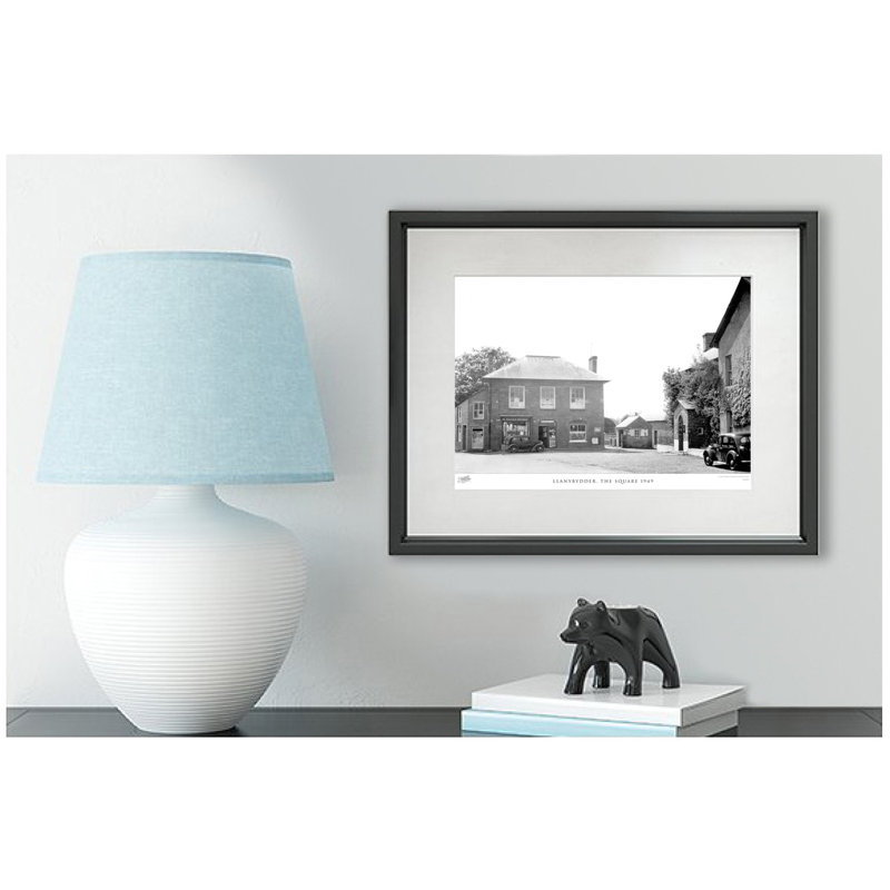 Llanybydder, The Square 1949 by Francis Frith - Single Picture Frame Print, 28cm H x 36cm W x 2.3cm D