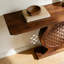Console brune de style chinois rétro-129574691