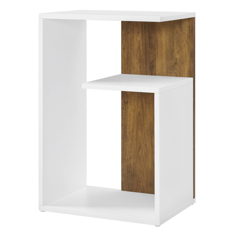 Aleander Block Rectangular Side Table