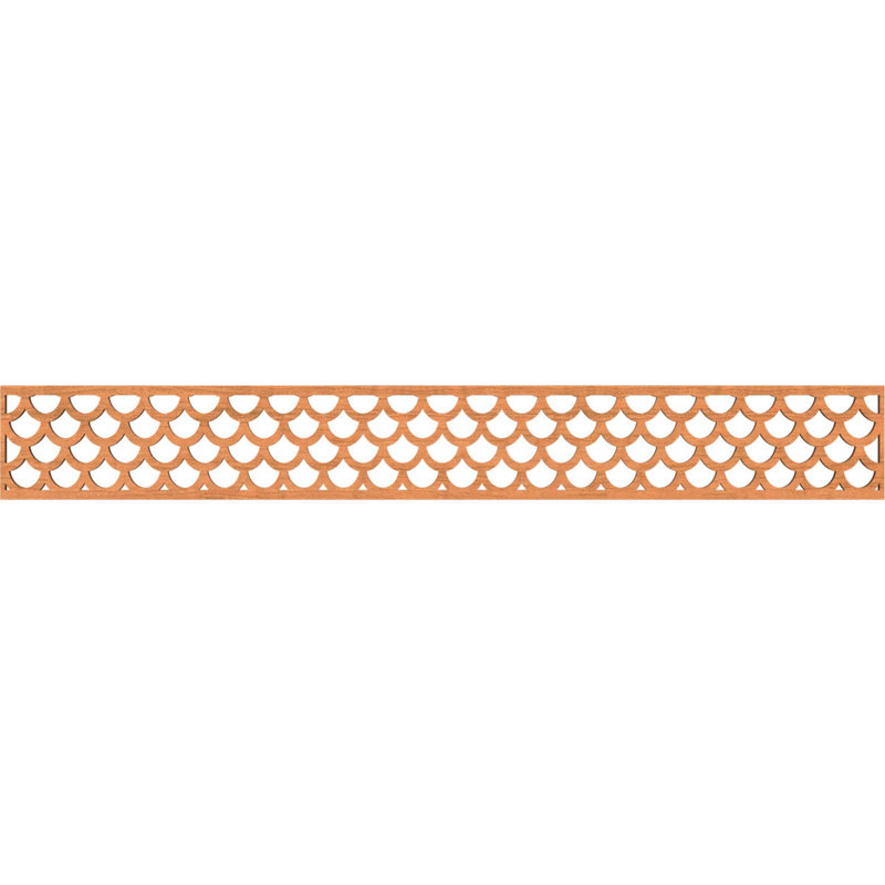 Moulure Hudson, Cerisier, H 6 po x l 46,5 po x P 0,25 po