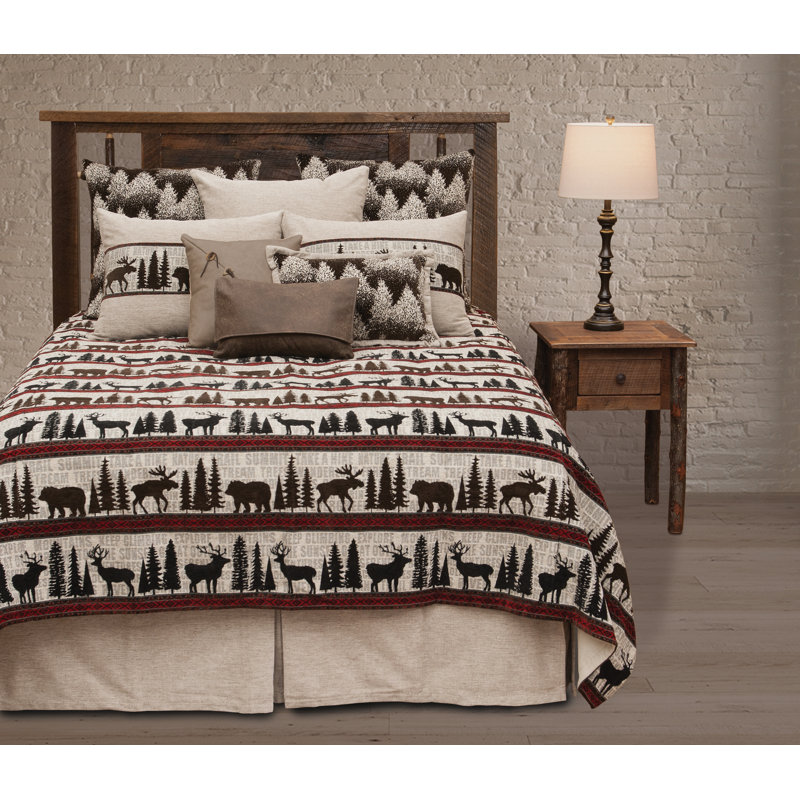 Wooded River Lazy Lodge - Bed Skirt - King, California King