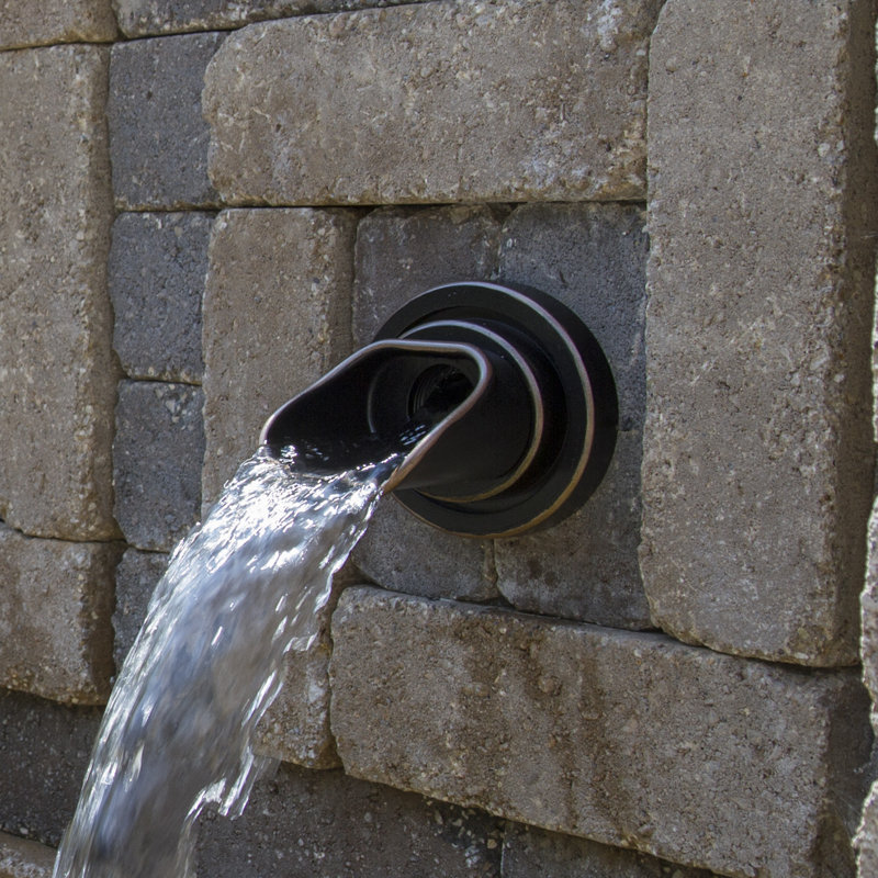 Cisneros No Power Source Required / Manual Wall Spout