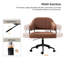 Chaise de bureau pivotante avec similicuir et inclinaison Honor Modern-1997736020