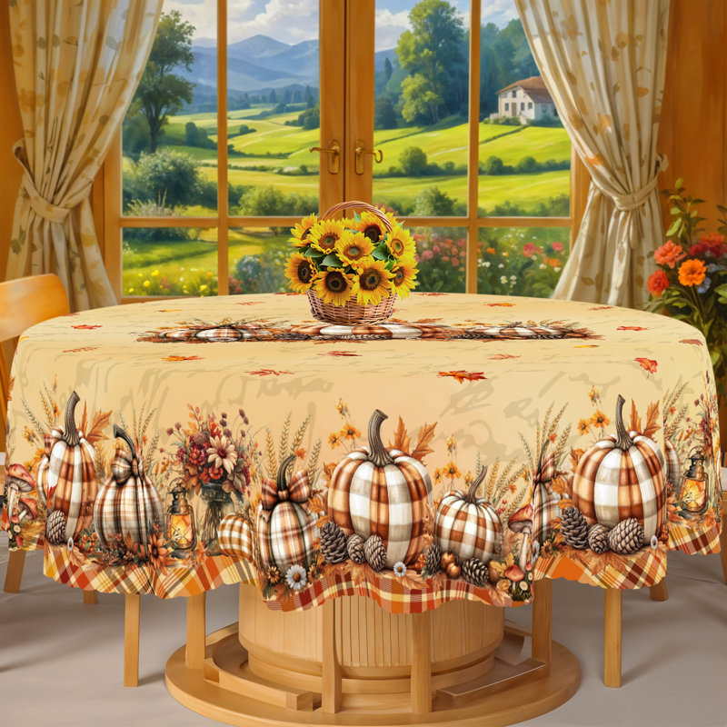 Nappe automne-hiver 180x180cm, 70,87 po rond