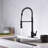 Prime Collection High-Arc Single Handle Kitchen/Bar Faucet with 2-Function Pull-Down Spring Spout Sprayer - Oil Rubbed Bronze-19182728