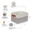 Paniers de rangement en tissu