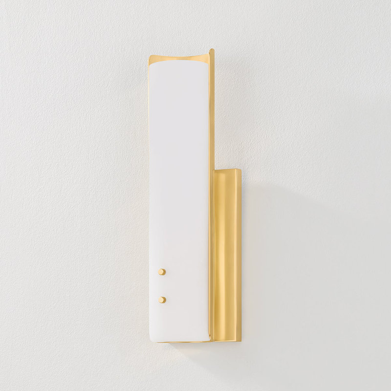 Lucio 1 - Light LED Flush Mounted Sconce