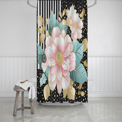 Adaley Dots Shower Curtain