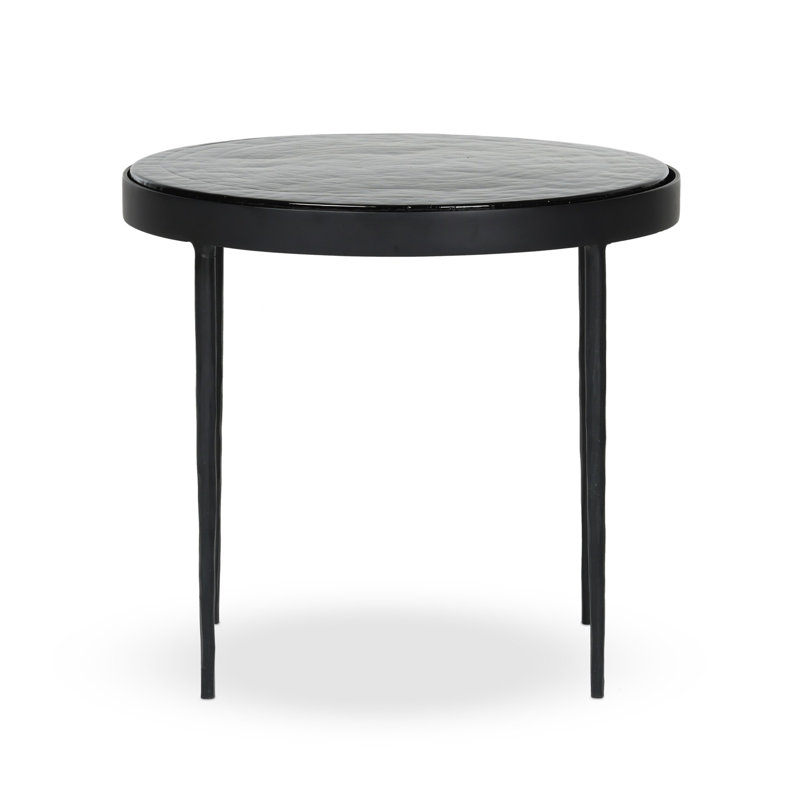 Yoko Coffee Table, 18.25" H x 20.5" L x 20.5" W, Clear