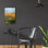  «Canyon Ridge 2» par Allan Friedlander, art mural en verre acrylique, 16 po x 24 po