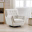 Fauteuil pivotant rembourré Autley-1136660898