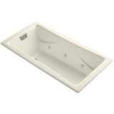 Tea-for-Two 72" x 36" Whirlpool Bathtub